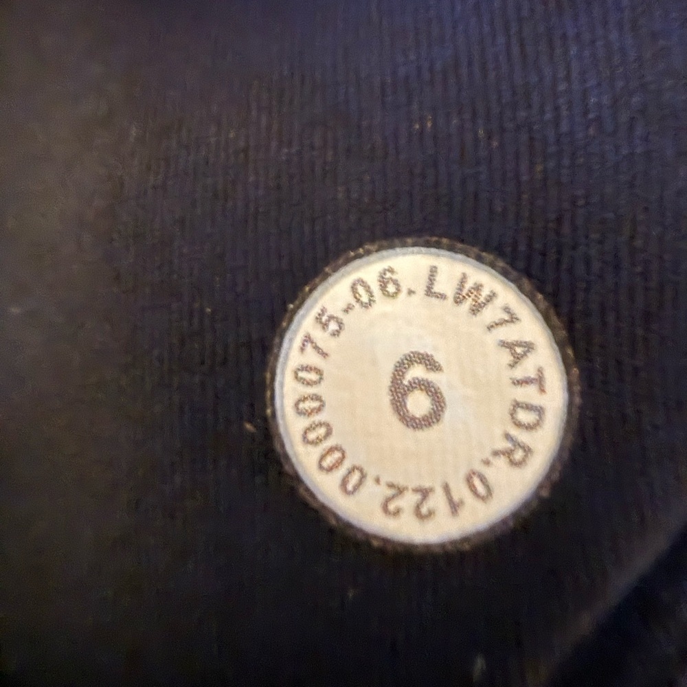 Lululemon Speed Up Short 2.5” Heather Lux Multi Black/Black Size 6 Rare Low Rise - Picture 7 of 8